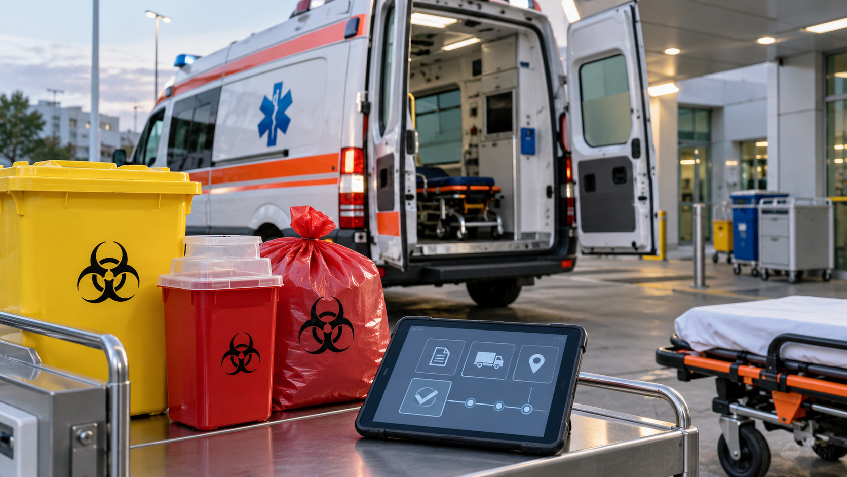 Rifiuti di ambulanza come gestirli